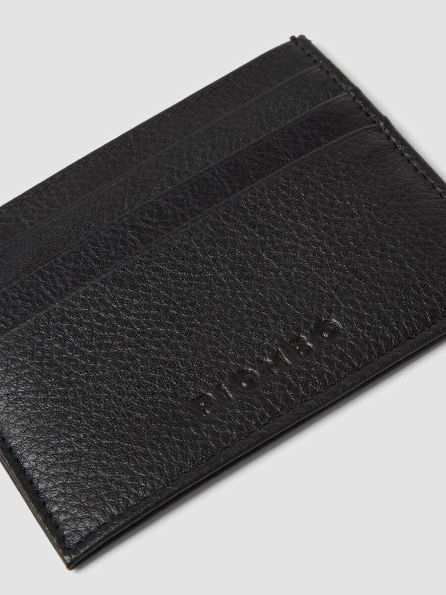 Black Genuine Leather Card Holder_1