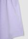 Girls' purple pure cotton shorts, regular fit_3
