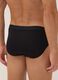 Five-pack of black stretch organic cotton briefs_2