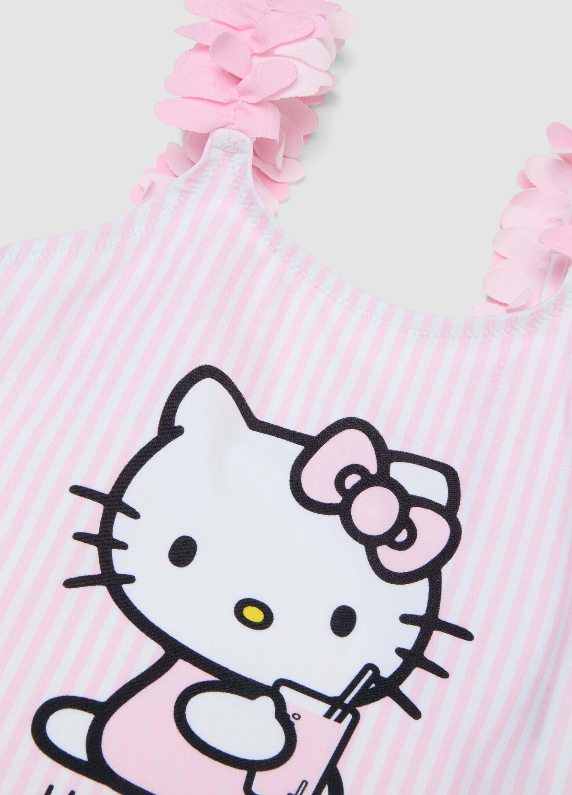 Pink stretchy swimsuit