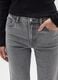 Grey Cotton Blend Bootcut Jeans_3