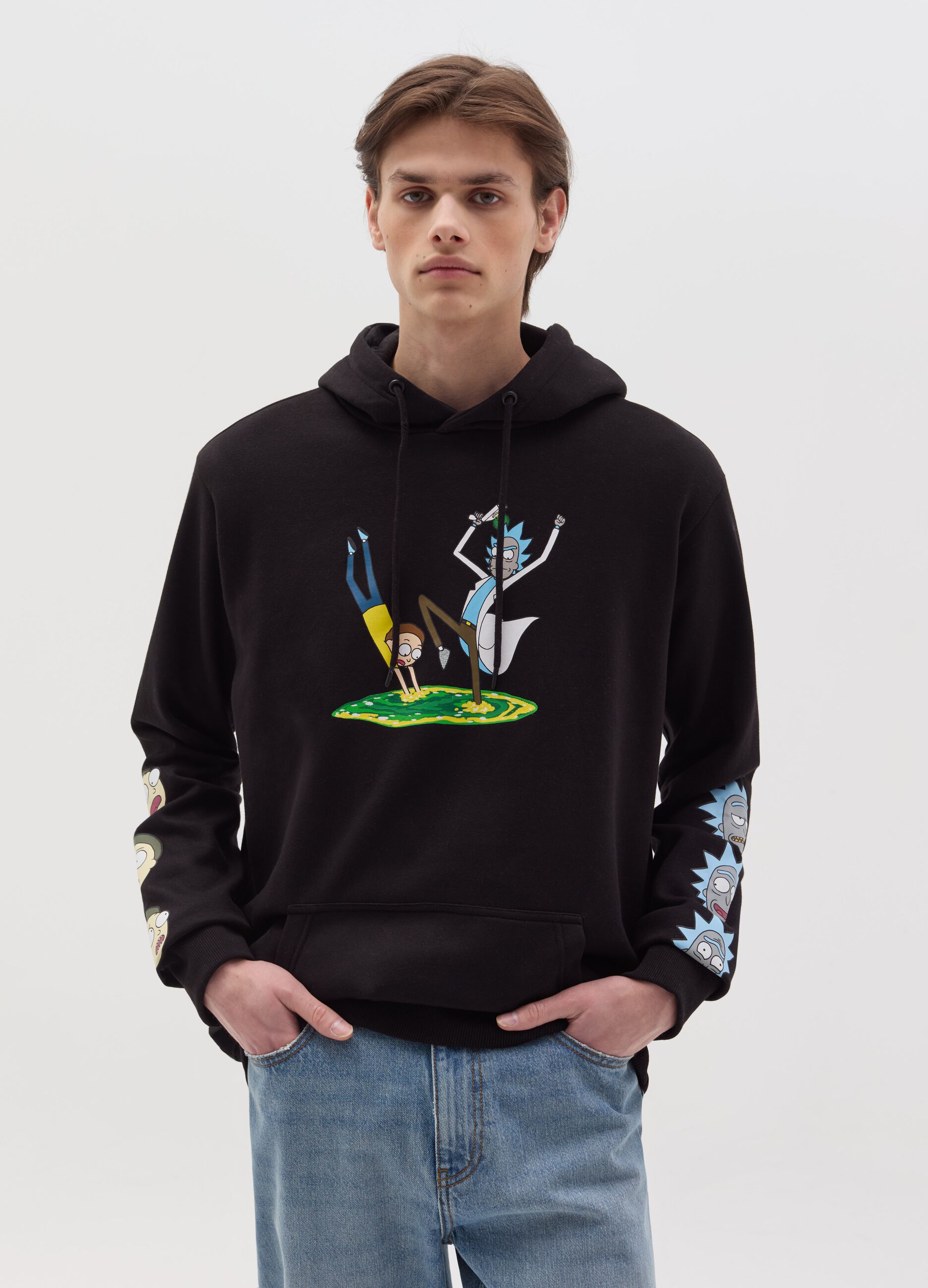 Rick e morty felpa cheap