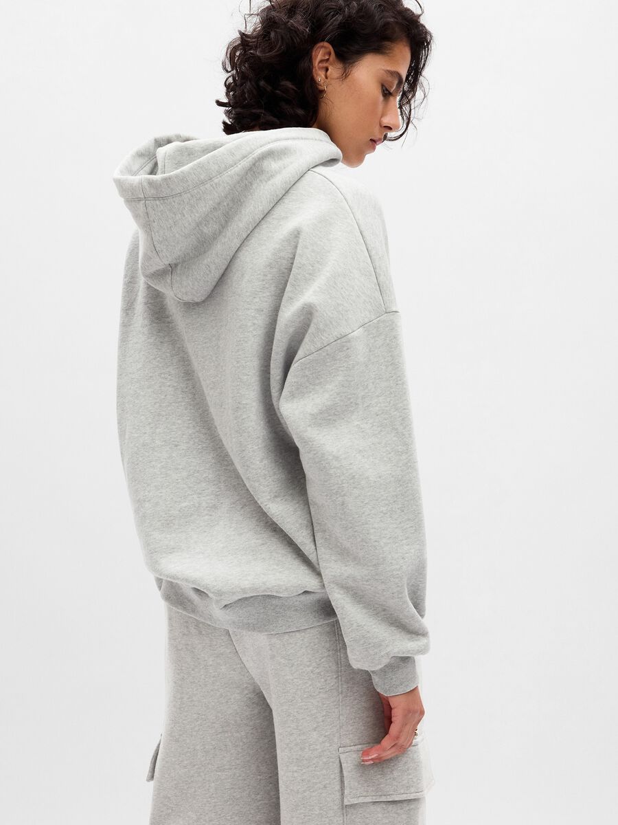 Oversized sweatshirt with hood_1