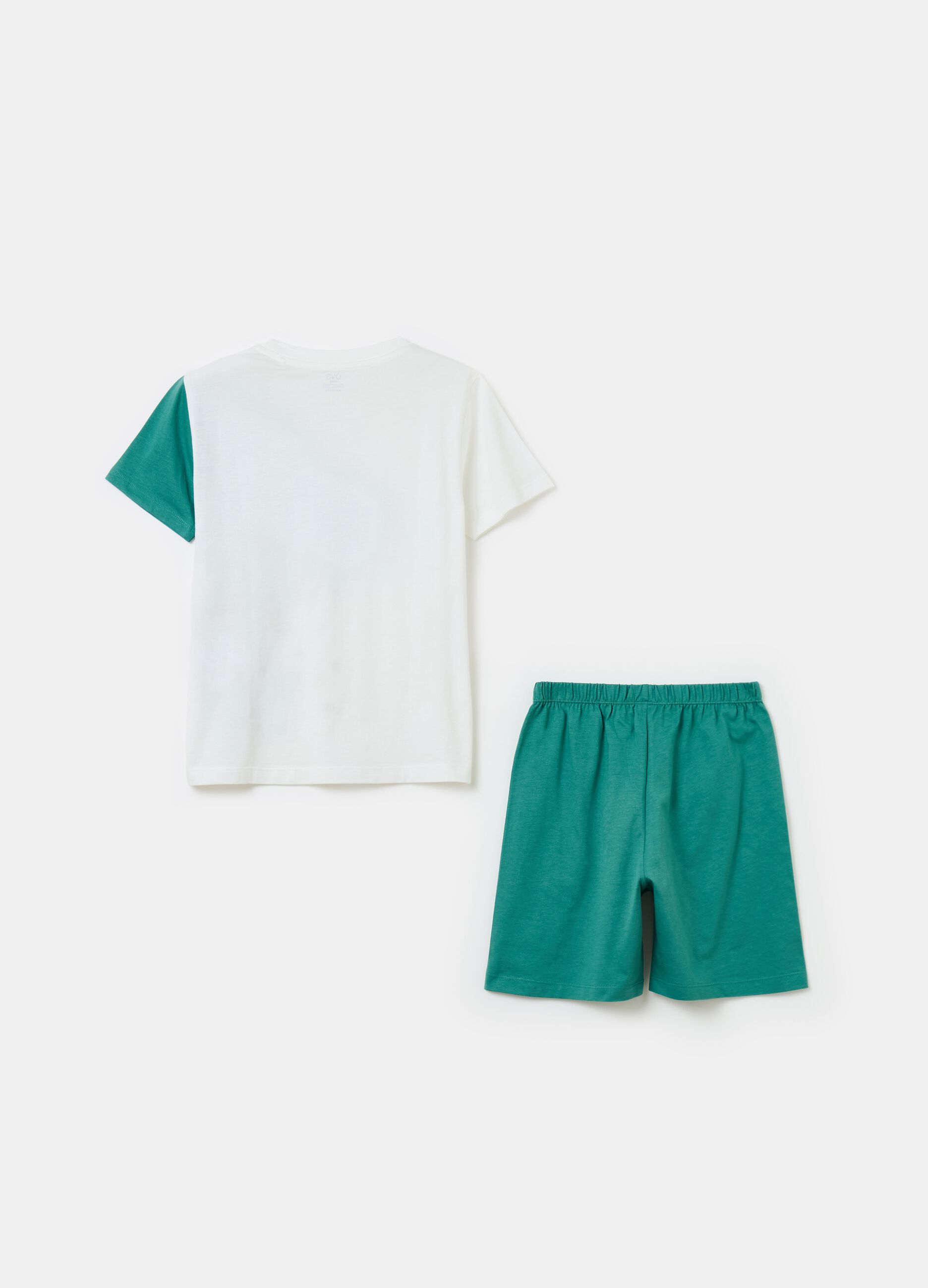 Organic cotton pyjamas with print