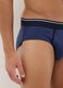 Multicolour cotton stretch regular fit brief tripack_3