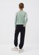 Black pure cotton joggers_1
