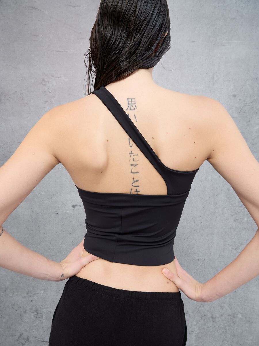 Asymmetrical Adjustable Black Top_2