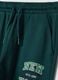Green cotton and viscose blend joggers_3