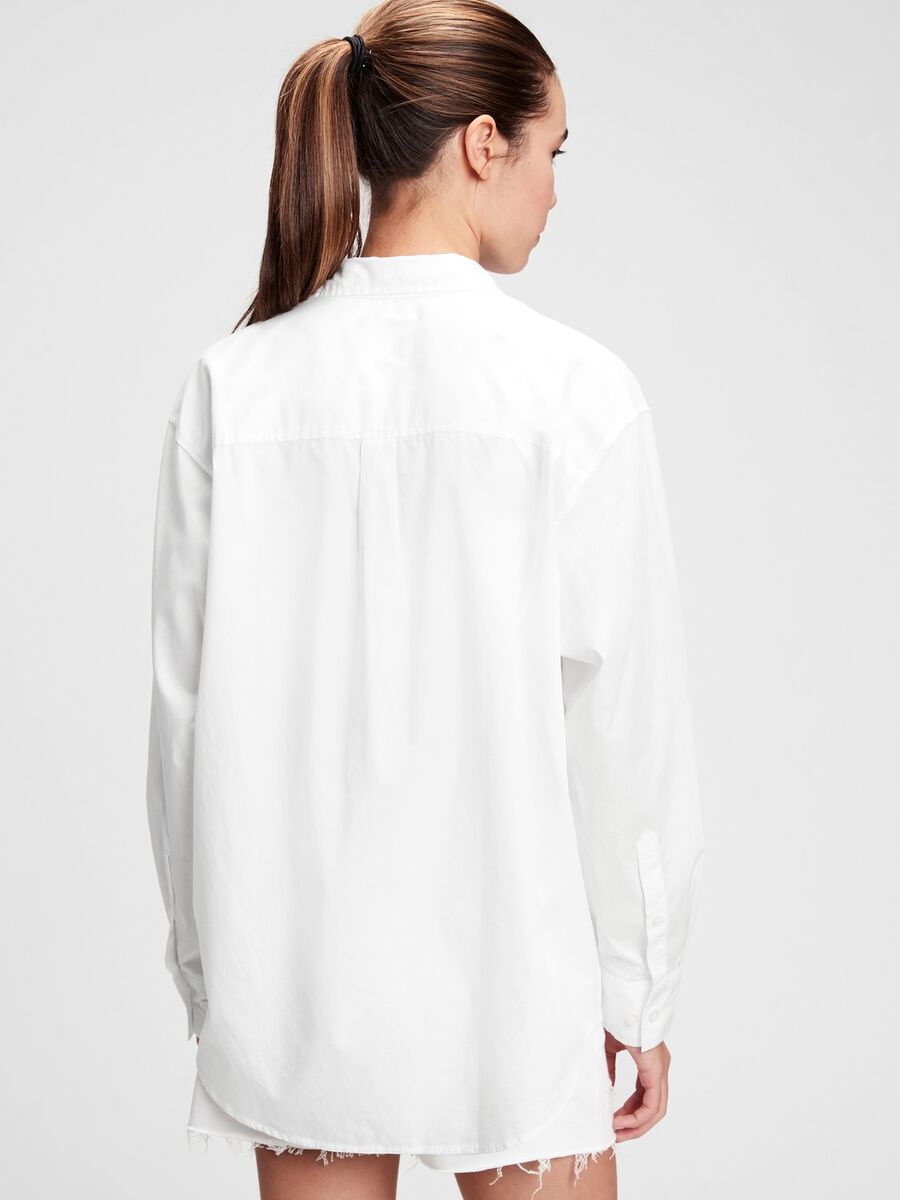 Camicia oversize in cotone_1