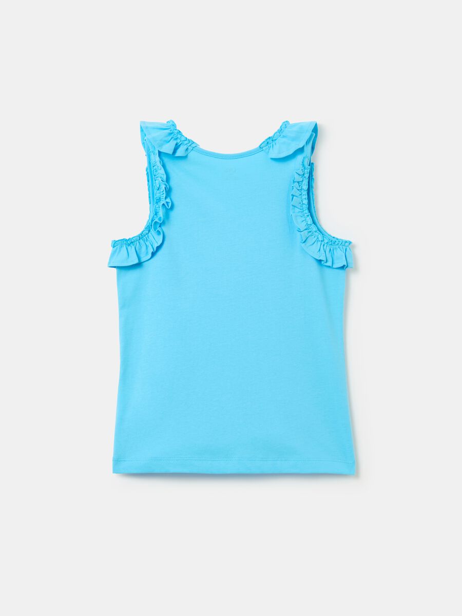 Tank top with flounce_1