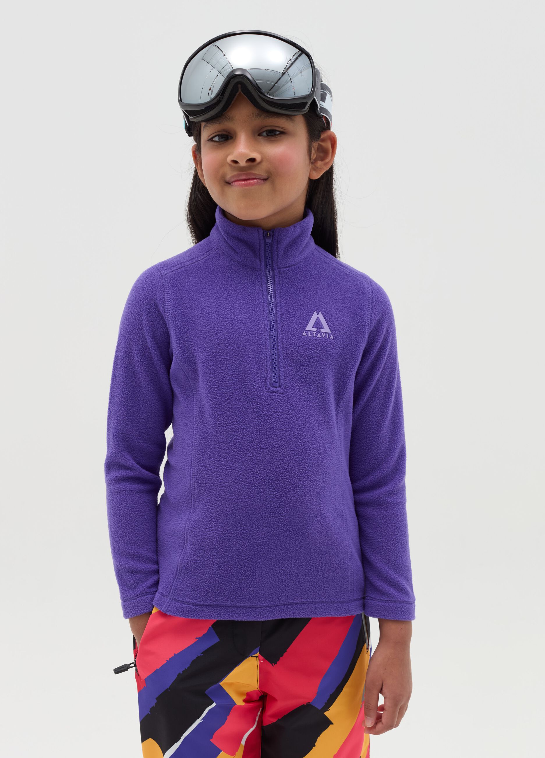 Altavia by Deborah Compagnoni half-zip fleece