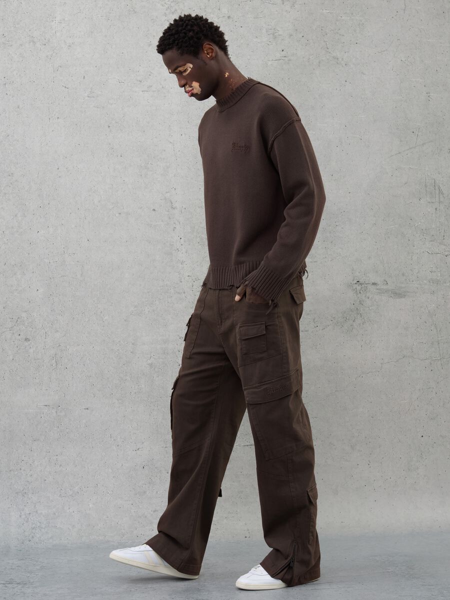 Cargo Pants Chocolate Brown_0