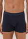 Tripack di boxer blu in cotone organico_1