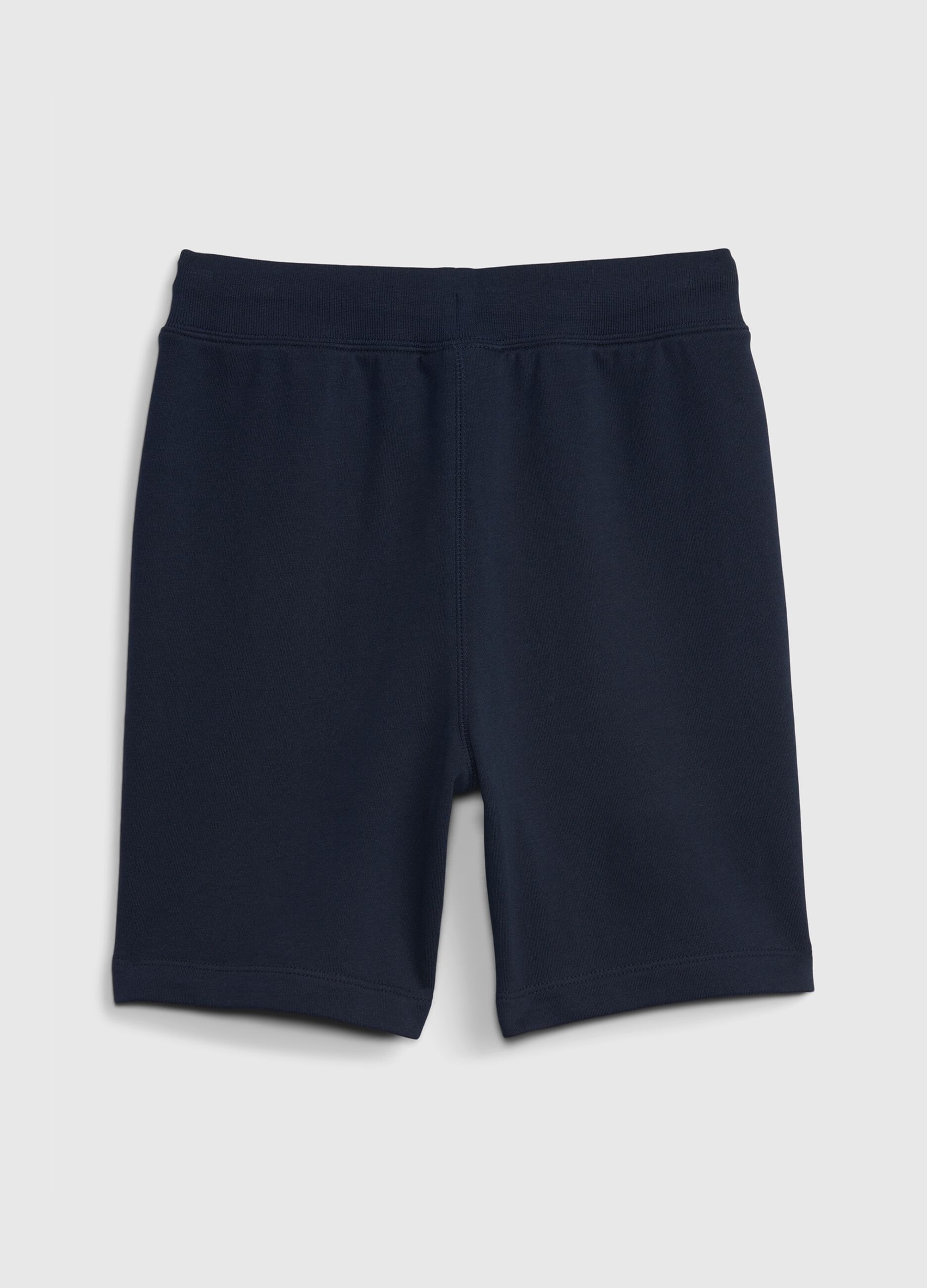 Bermuda in French Terry con logo