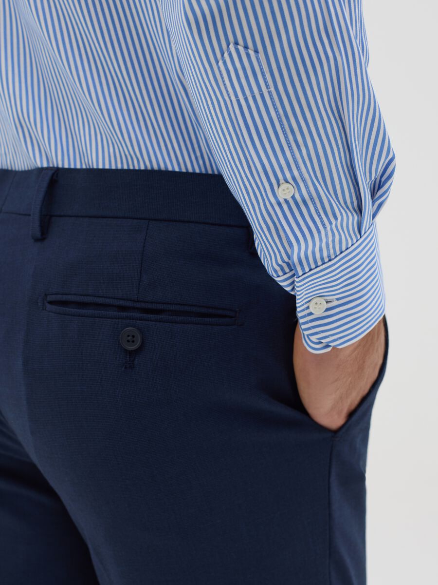 Regular-fit striped easy-iron shirt_3