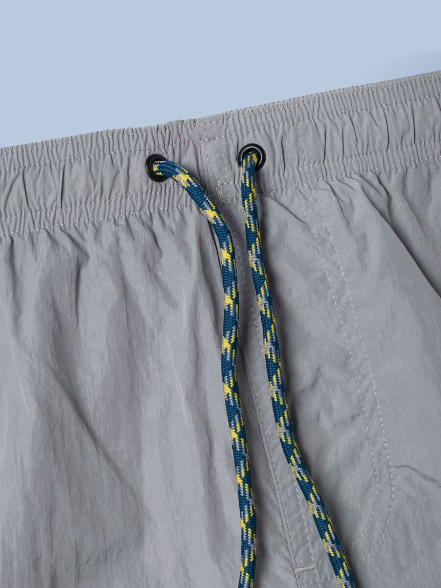 Costume boxer ALTAVIA SAILNG grigio con vita elasticizzata_6