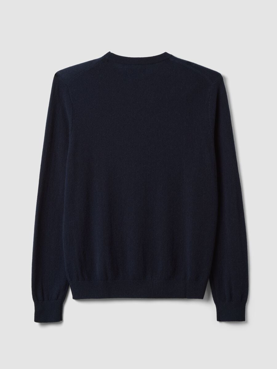 Blue pure cashmere regular-fit jumper_6