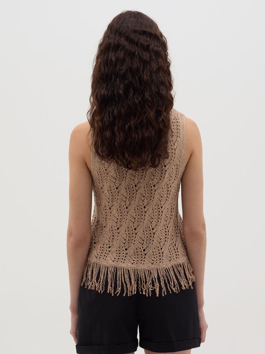 Lurex tank top with fringes_3