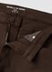 Brown denim jeans in stretch cotton, slim fit_1