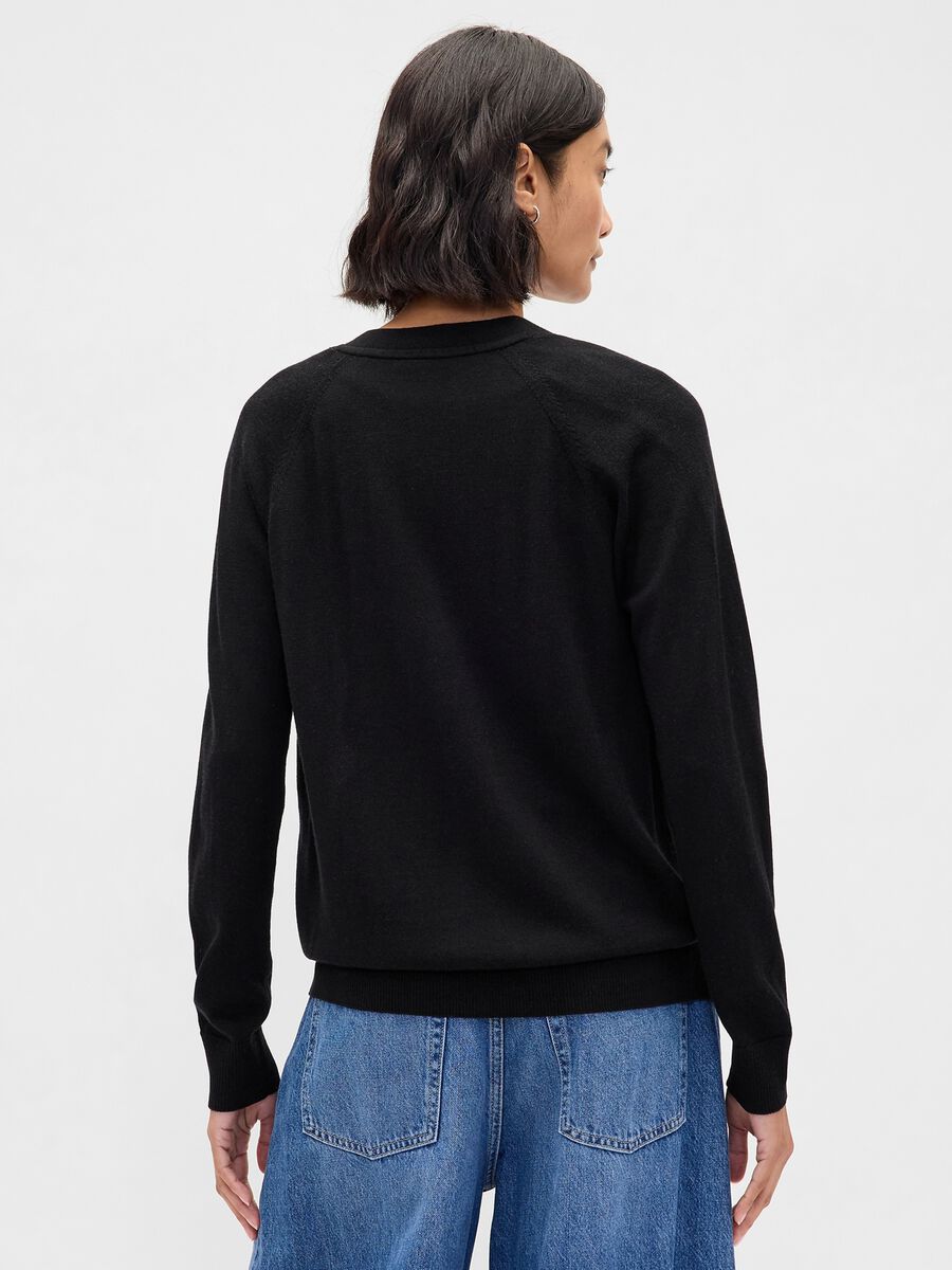 Cardigan in pura lana_1