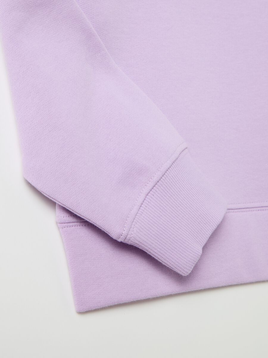 Solid colour French Terry sweatshirt_2