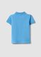 Light blue organic cotton polo shirt for boys, regular fit_1