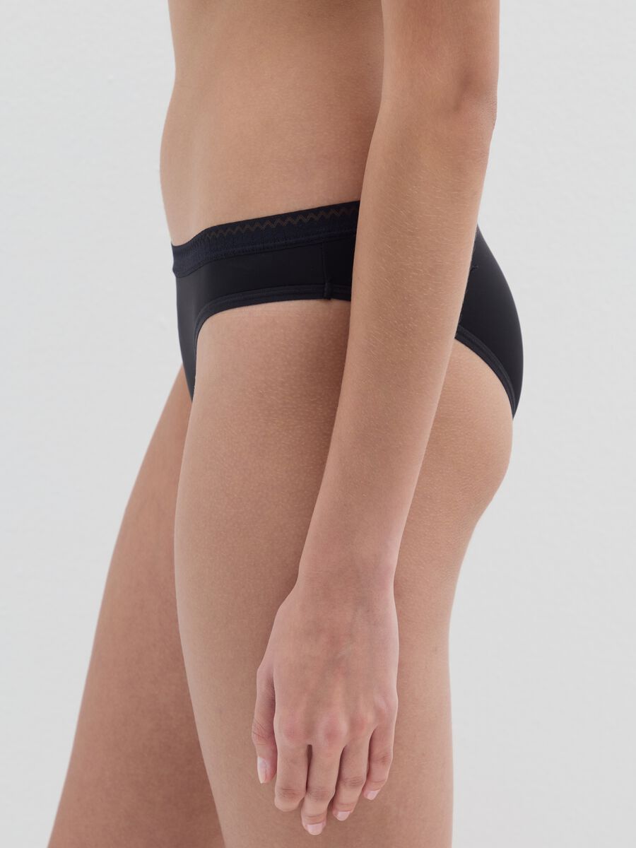 Black Stretch Microfibre Briefs_3