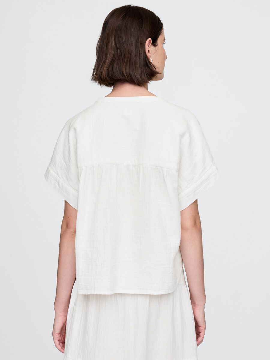 Camicia leggera bianco in tessuto_2