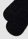 3-pack of black invisible socks in organic cotton jersey blend_1
