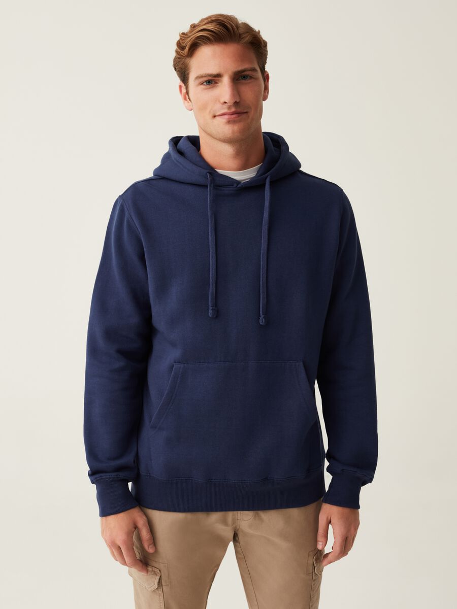 Regular-fit sweatshirt with hood_0