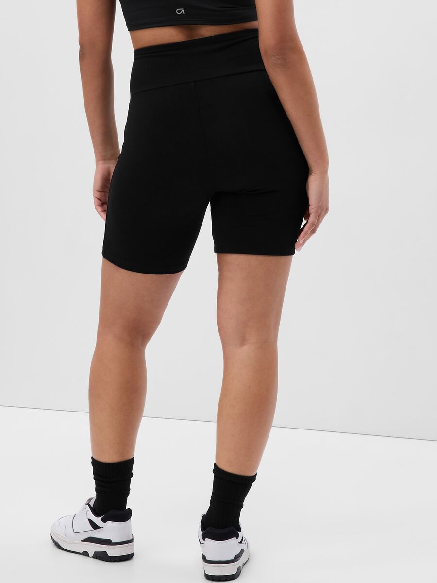 Two-pack cycling shorts in stretch cotton_6