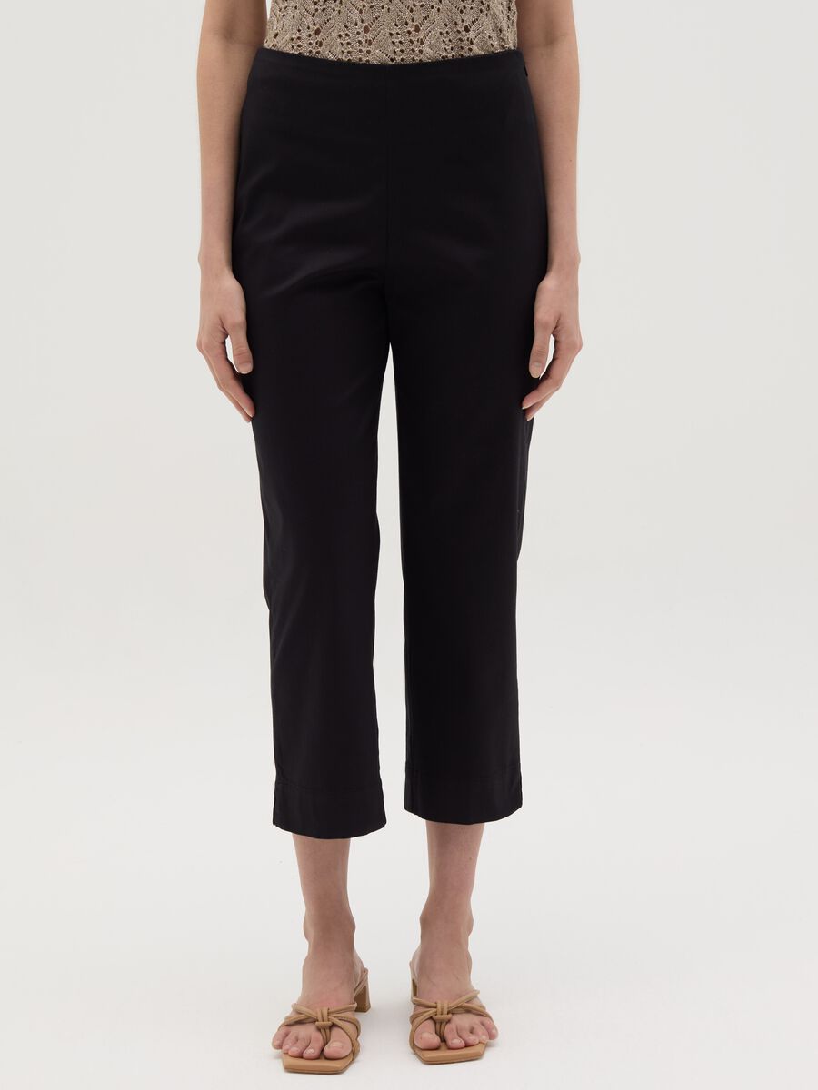Cropped cigarette trousers_1