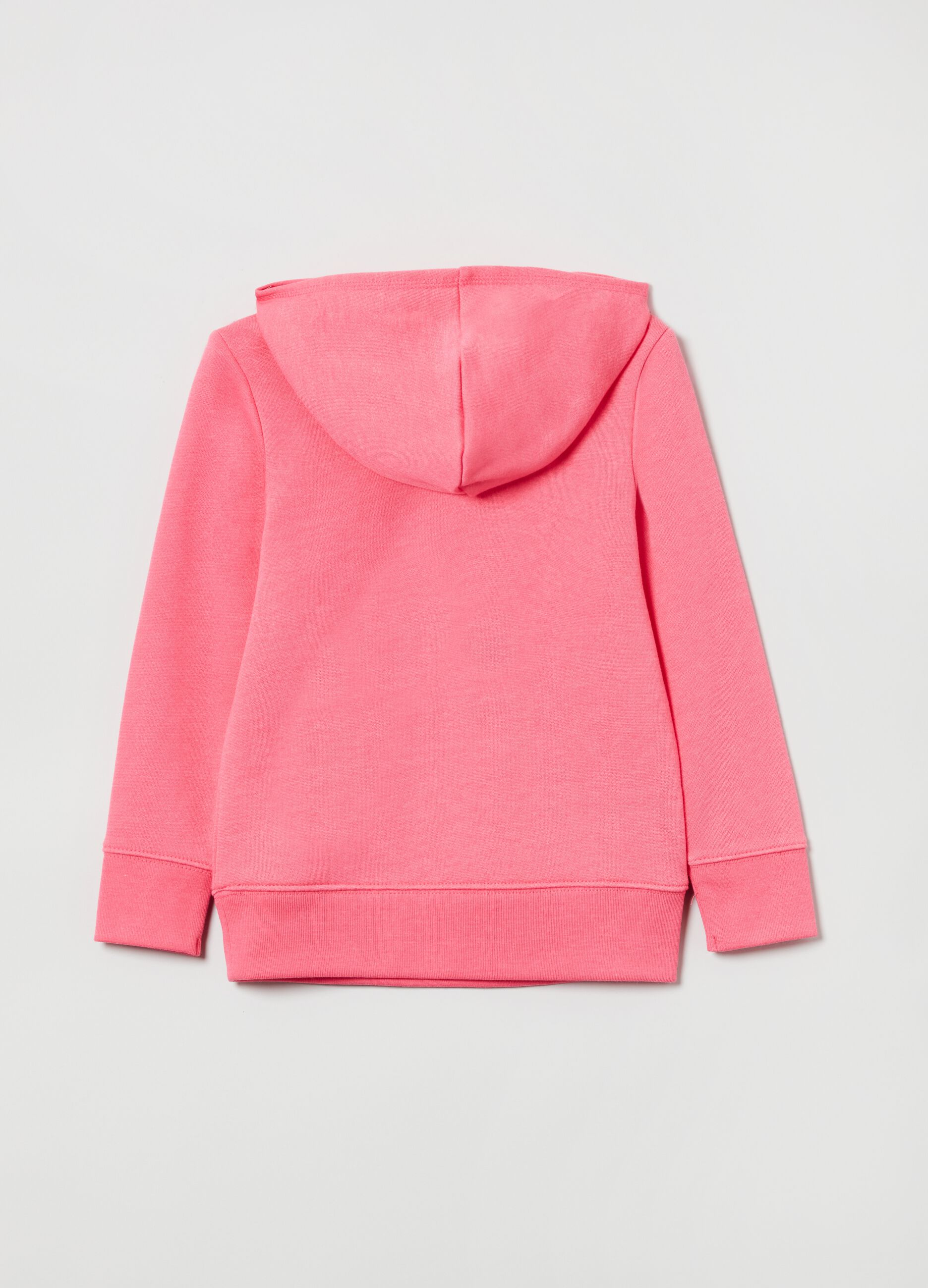 Hoodie with embroidered logo