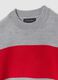 Grey and Red Striped Jumper_5