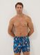 Costume boxer blu con stampa sfumata multicolor_0