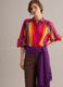 Multicolour pure cotton shirt with classic collar_3