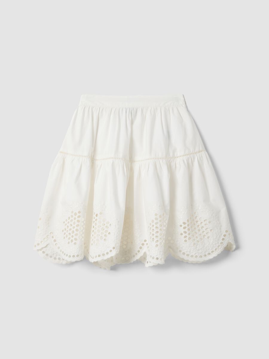 Gonna bianca in puro cotone sangallo_3