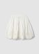 White pure cotton broderie anglaise skirt_3