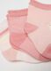 Multipack of pink stretchy cotton baby girl socks_2