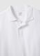 White long-sleeve cotton polo shirt, regular fit_5
