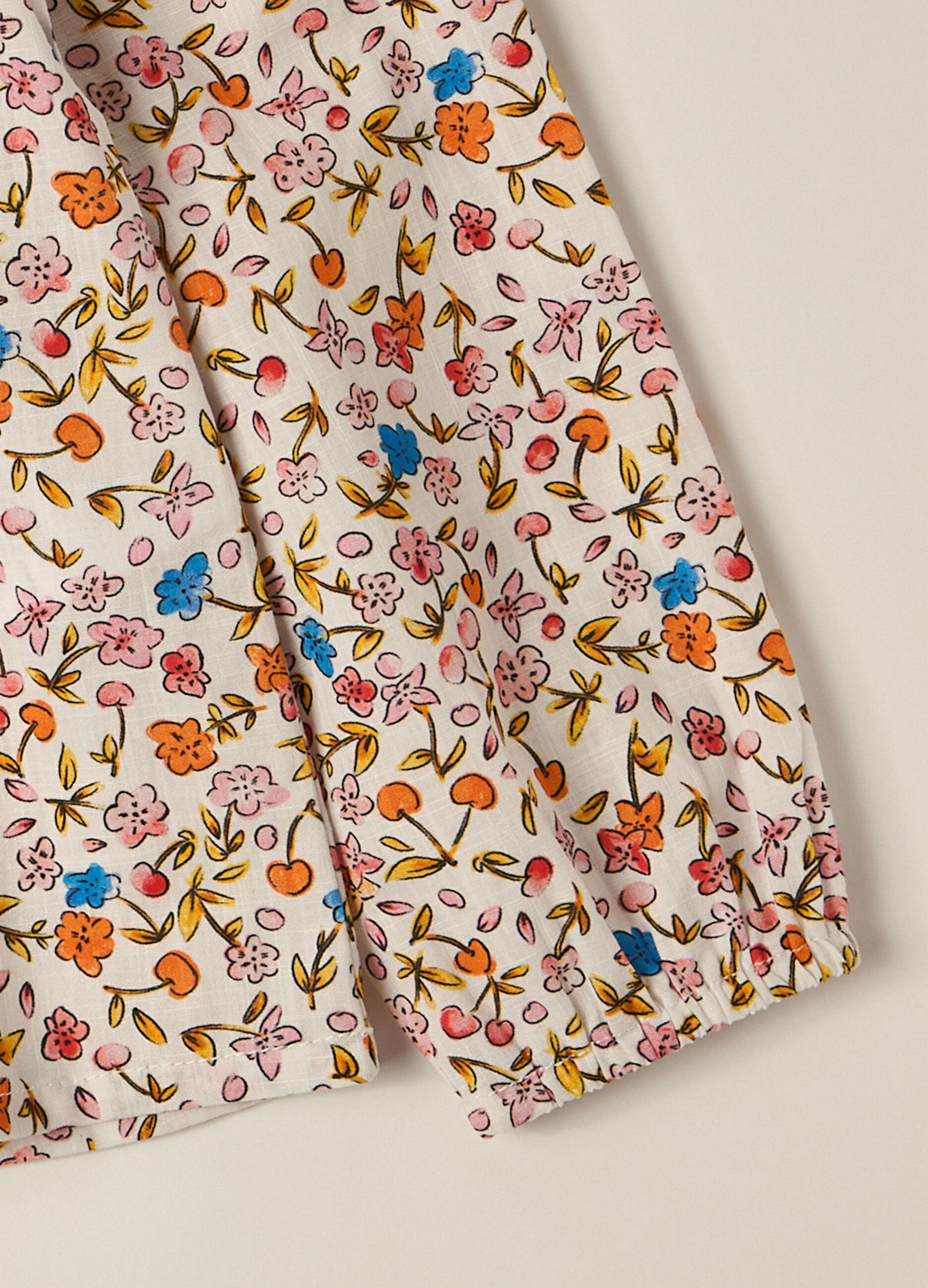 IANA newborn girl blouse in 100% cotton
