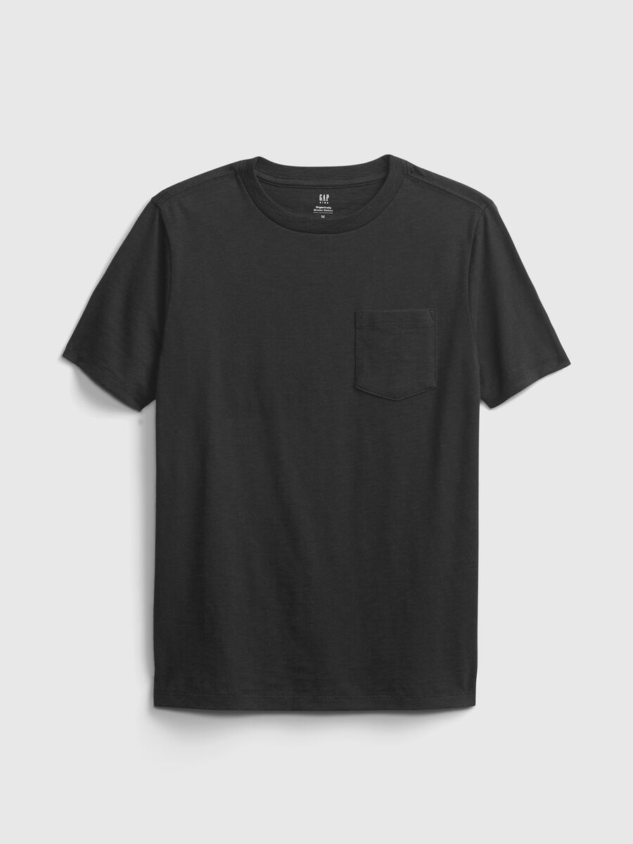 Cotton T-shirt with pocket_0