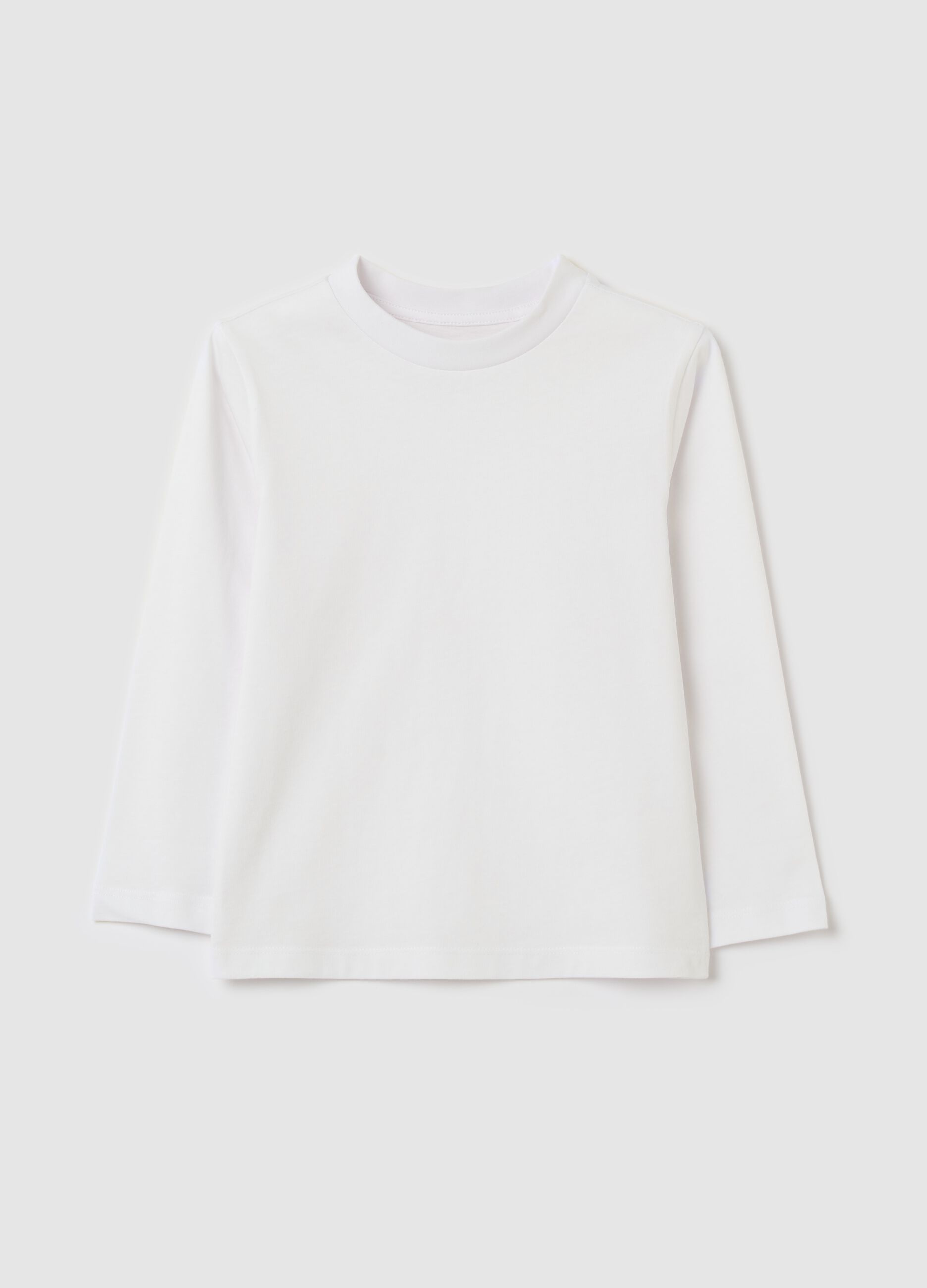 Long-sleeved T-shirt in cotton