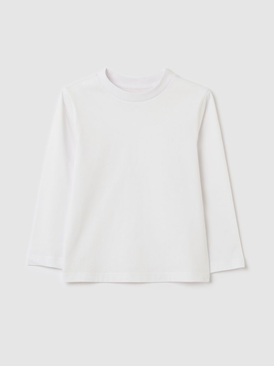 Long-sleeved T-shirt in cotton_0
