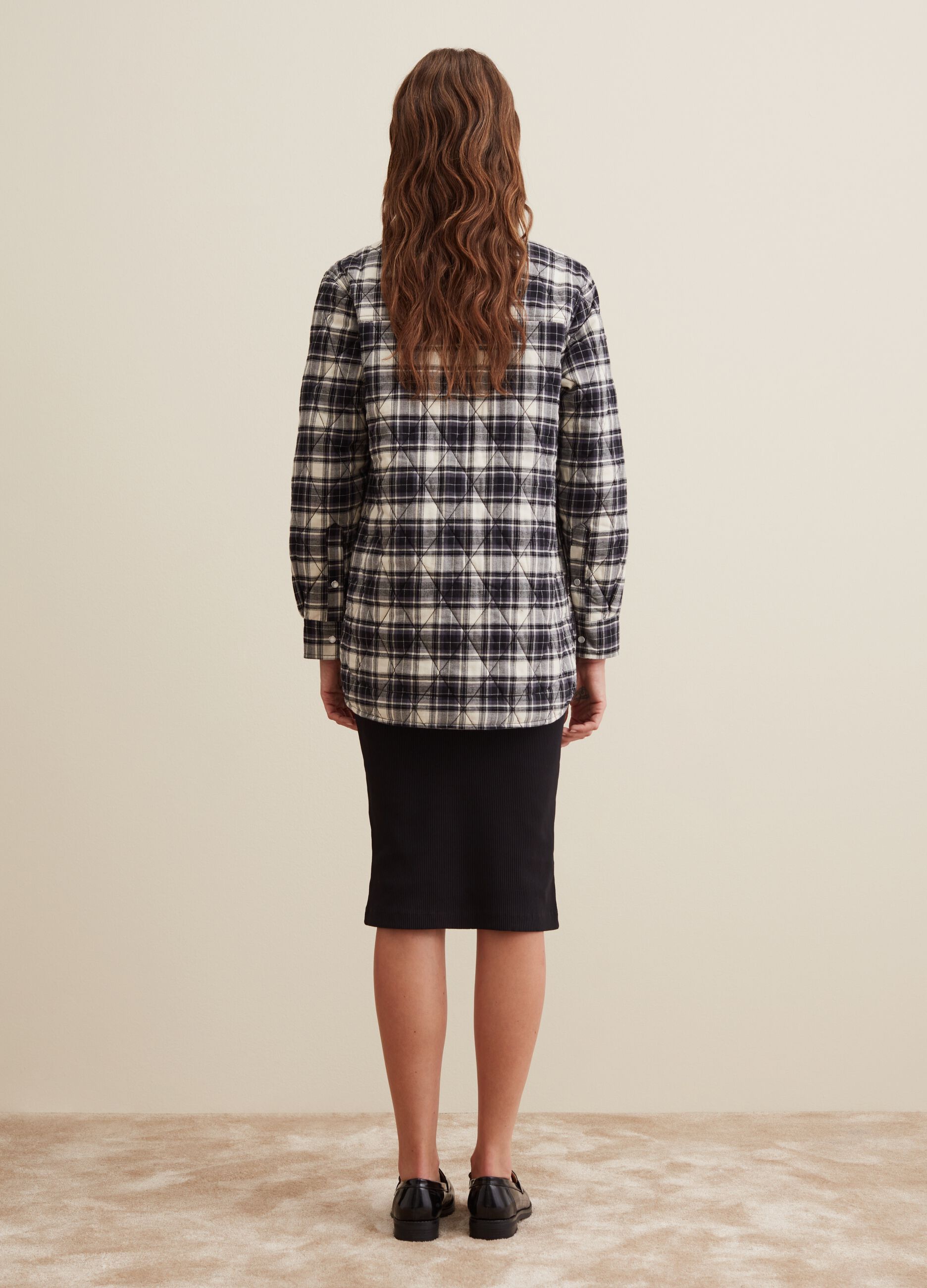Shacket trapuntata a rombi fantasia check_2