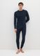 Regular Fit Blue Leggings_0