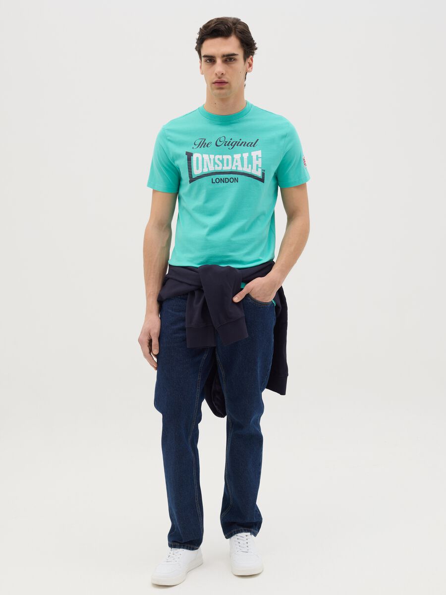 Cotton T-shirt with logo print_1