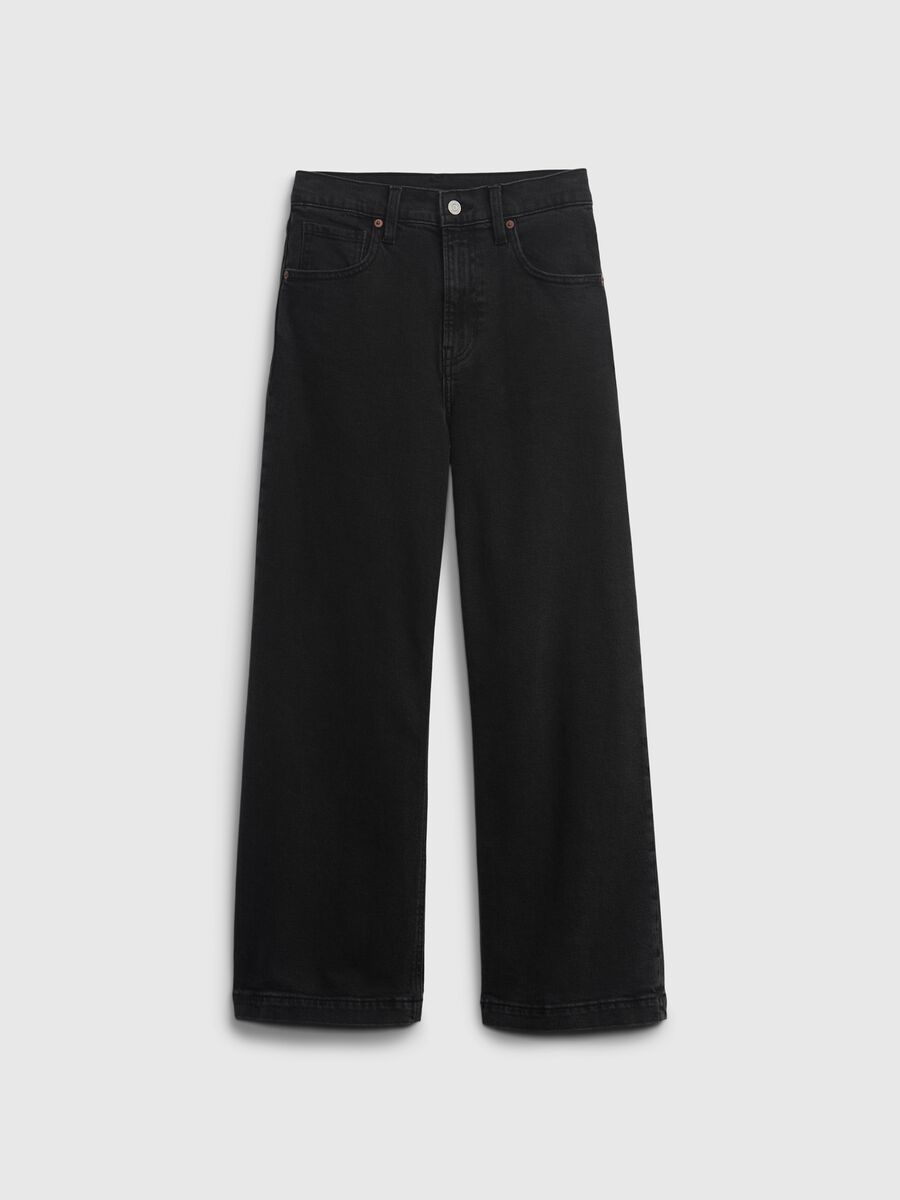 Jeans wide leg a vita alta_5