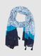 Multicoloured pure cotton scarf_0