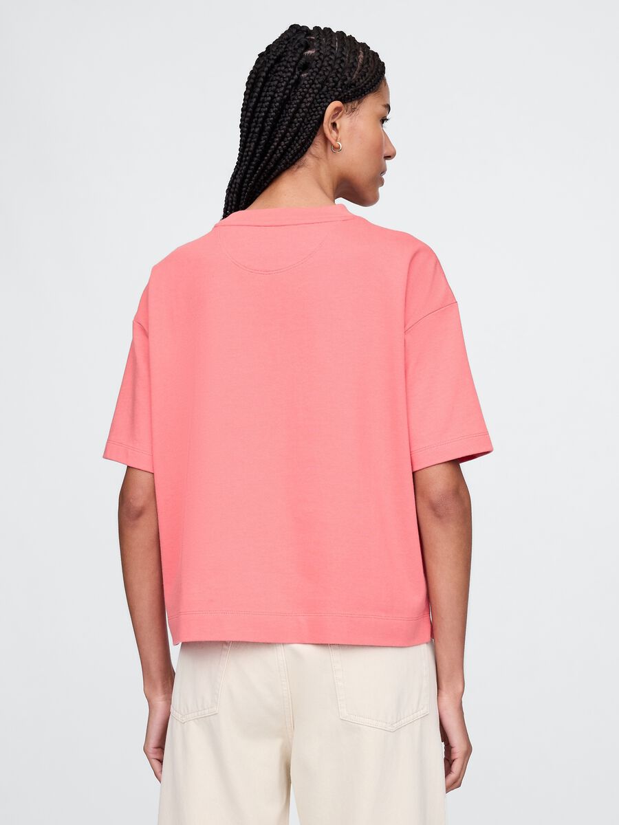 Gap Pink Short Sleeve Cotton T-shirt_2